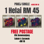 JERSEY BADMINTON - 1 Helai RM 45 -