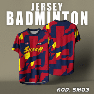 JERSEY BADMINTON - SM03 - 1 Helai RM 45 -